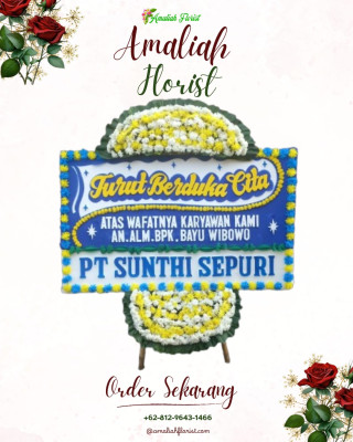 Papan Bunga Duka di Camplong